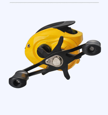 Small Yellow Water Drop Wheel Luya Wheel Fishing Reel
