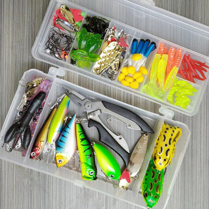 Lure Suit 142 Pieces with Fishing Pliers