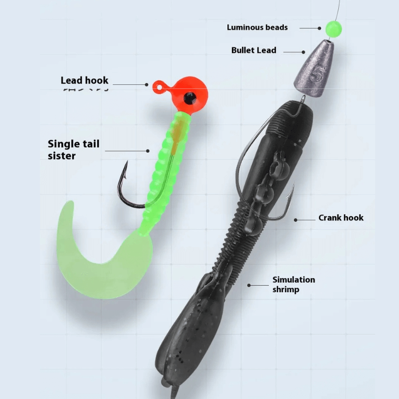 🎁 141-Piece Fishing Lure Gift Set