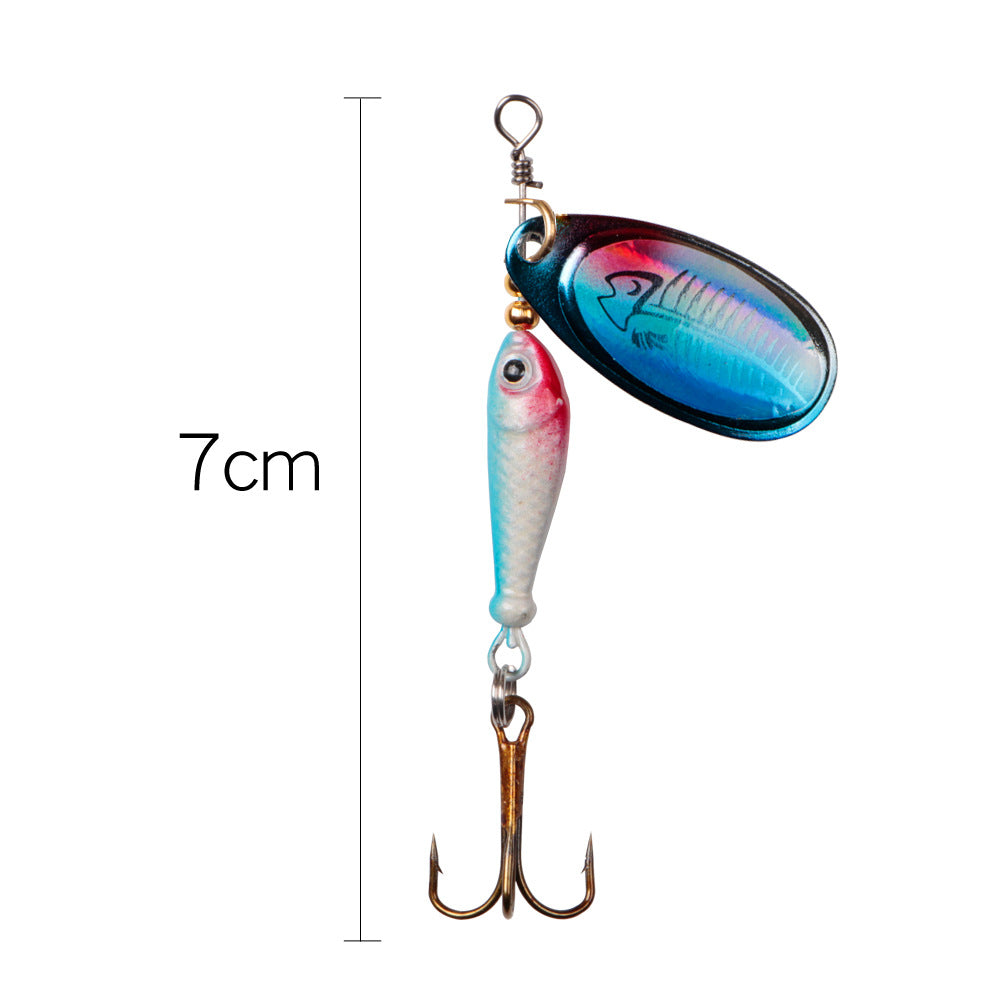 Rotating iron lure bait