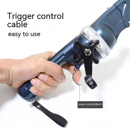 Foldable And Portable Integrated Fishing Rod
