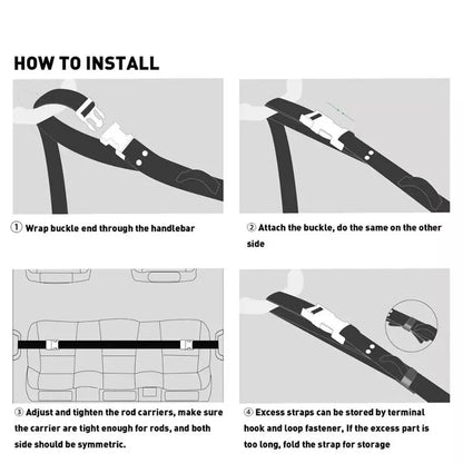 Fishing  Rod Holder Belt Strap