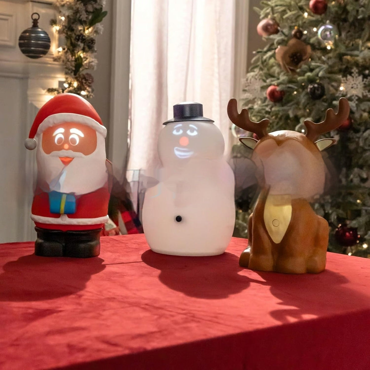 Talking Animation Blink Snowman Decorations