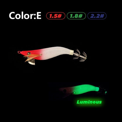 Wooden Shrimp Fishing Lure