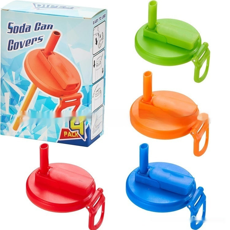 Soda Can Lid Straw