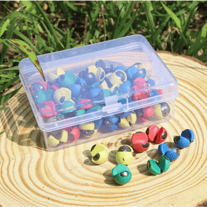 FlexiGrip Rubber-Coated Fishing Sinkers – 50pcs/100pcs