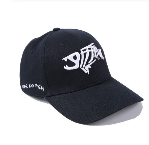Angler sun protection hat adjustable strap side view