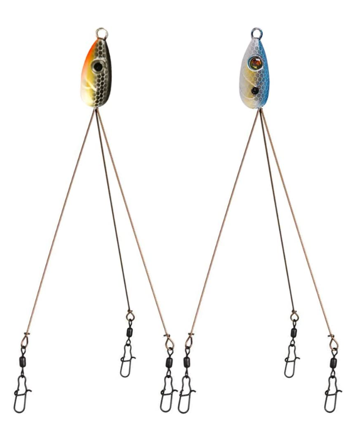 Umbrella fishing rig lure