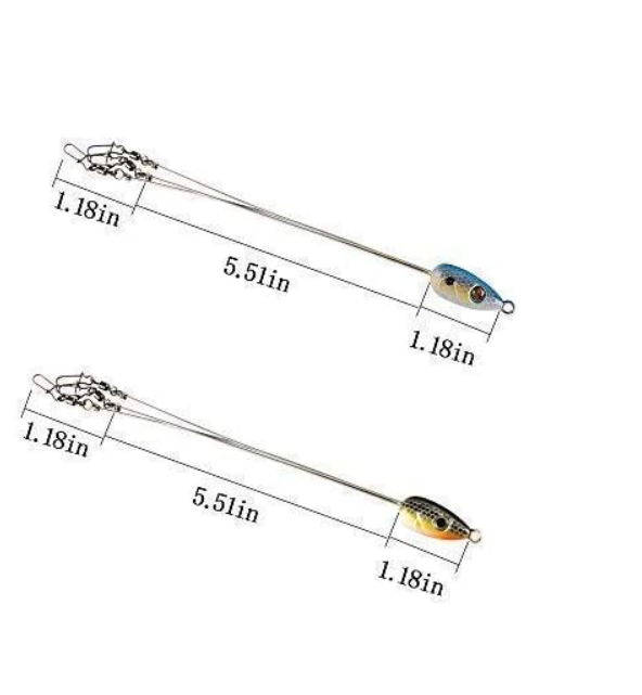 Umbrella fishing rig lure