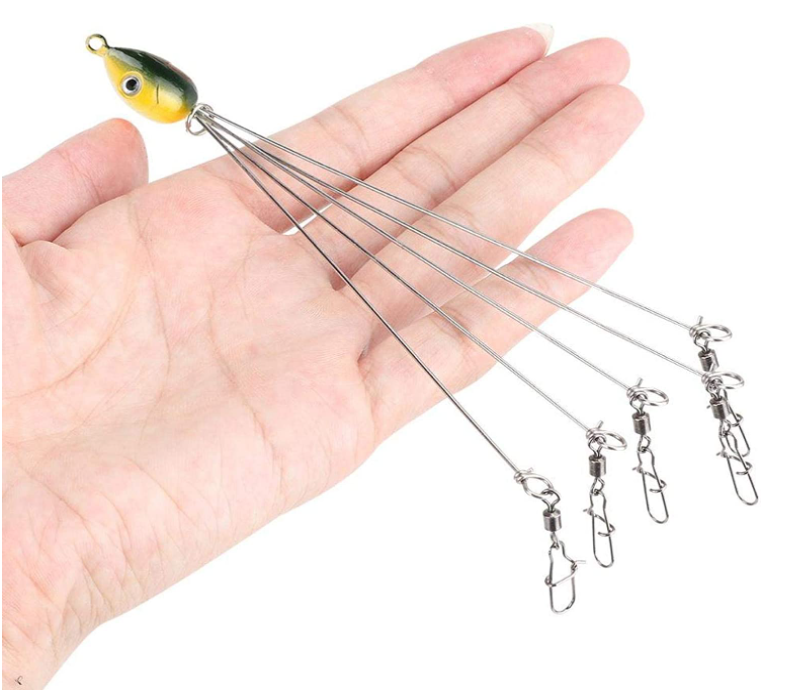 Umbrella fishing rig lure
