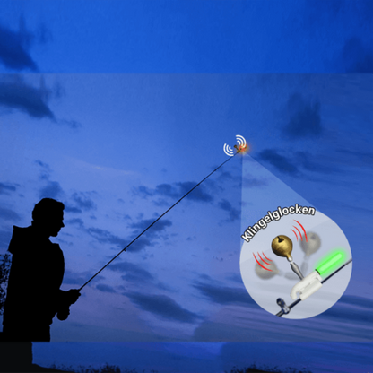 LED Fishing Rod Luminous Stick with Alarm