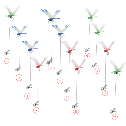 3D Dragonfly Clip