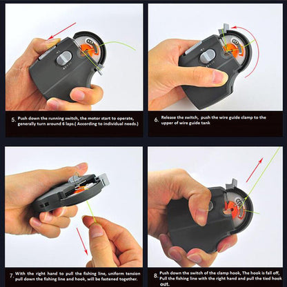 Effortless fishing tool - Automatic hook tying machine for anglers looking to save time
