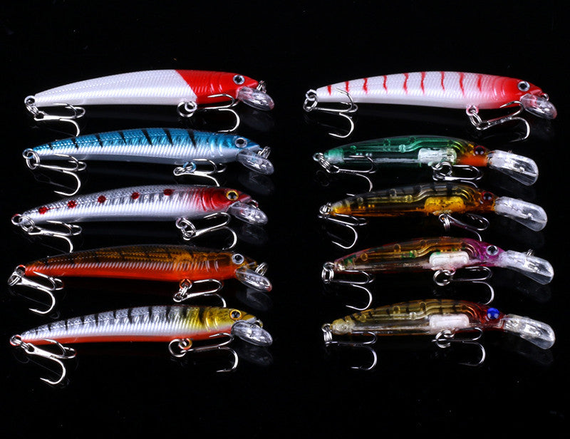 Portable 56PCS fishing gear set for easy storage and transport