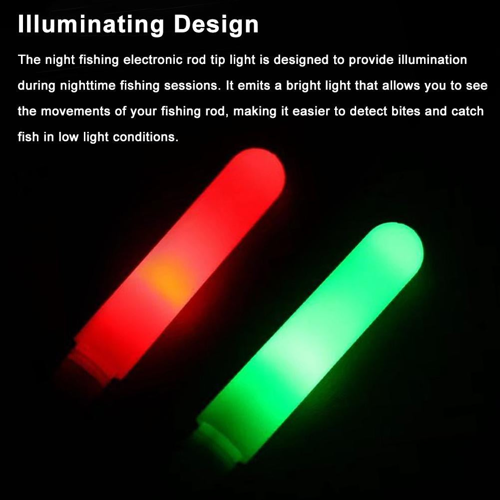 LED Fishing Rod Luminous Stick with Alarm