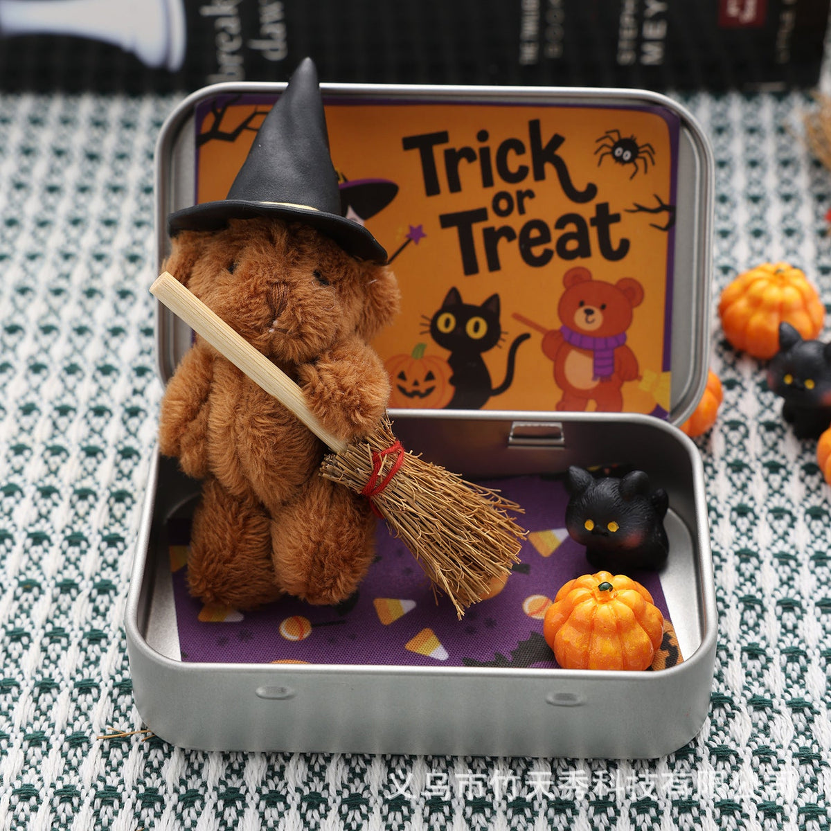 Cute Halloween Teddy Bear Gift Box Creative Gift