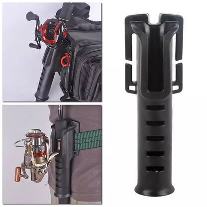 Outdoor fishing rod holder, perfect for bank, kayak, and boat fishing, adjustable for all sizes
