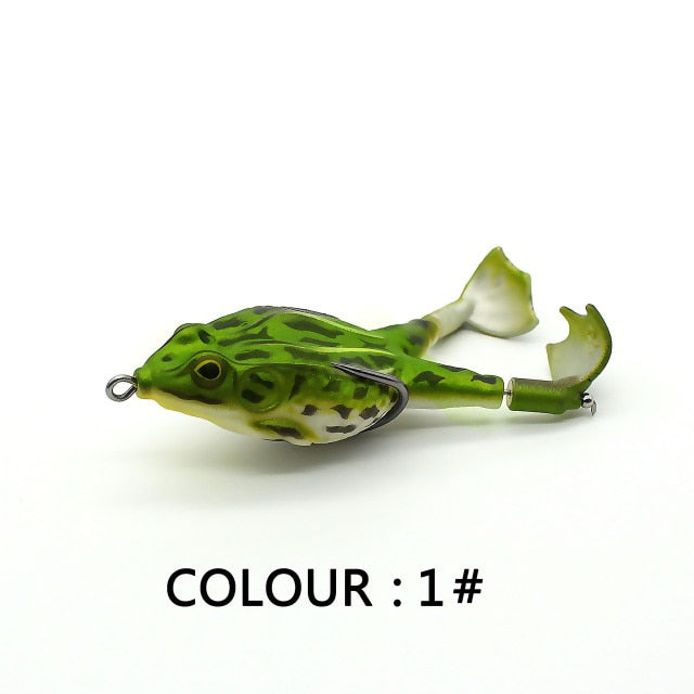 Double Propeller Frog Soft Bait