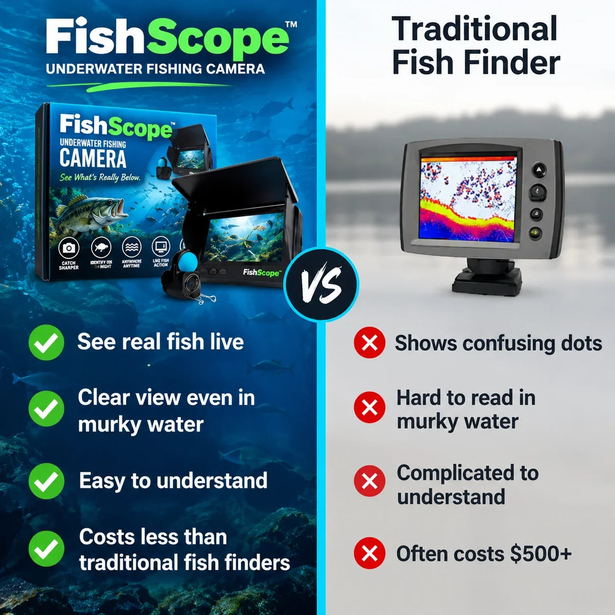 Underwater Fishing Camera