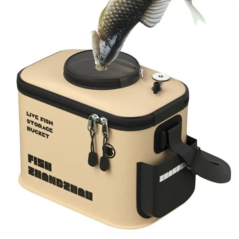 Foldable Multifunctional Fishing Bucket