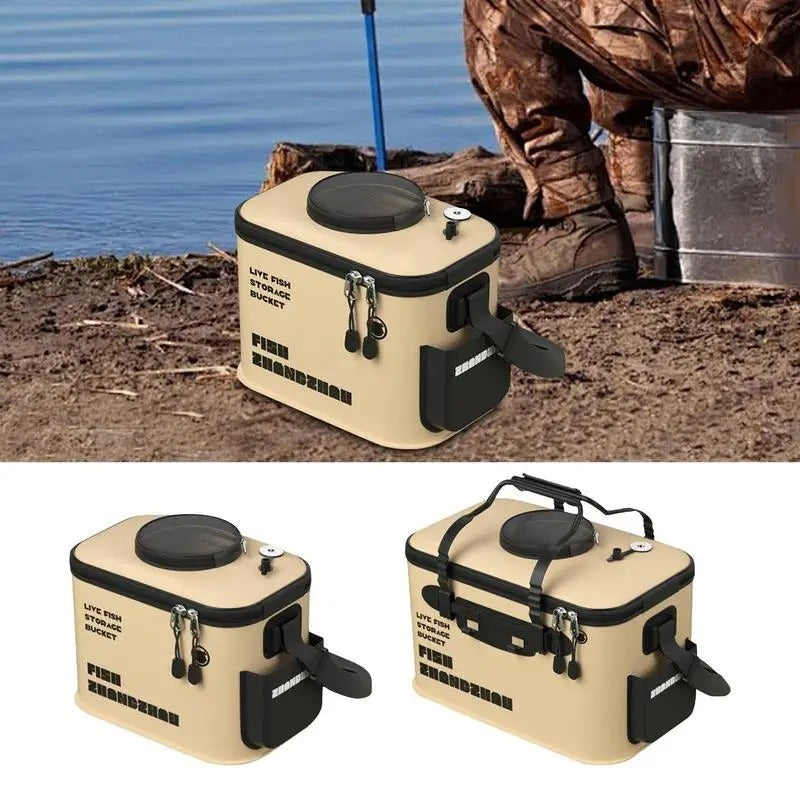 Foldable Multifunctional Fishing Bucket