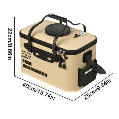 Foldable Multifunctional Fishing Bucket