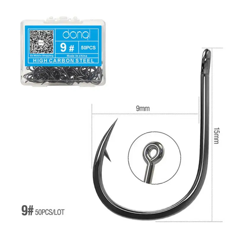 barbed circle hooks