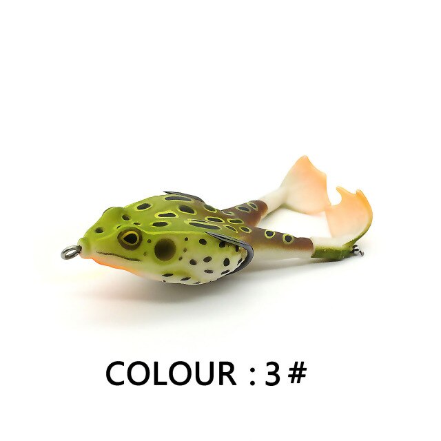 Double Propeller Frog Soft Bait