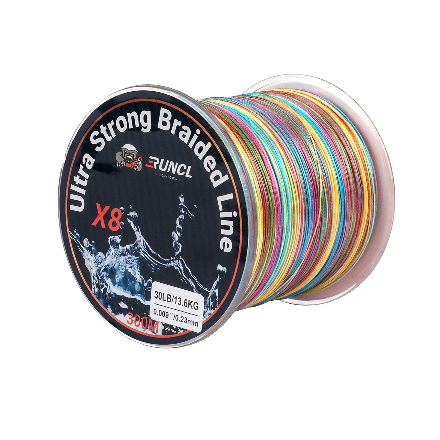 RUNCL Braided Fishing Line 8 Strands, Ultra Strong Braided Line 