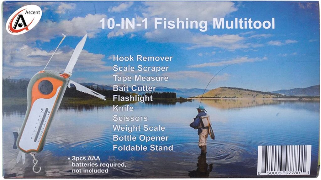 Swiss Ascent Fisherman Gift Tool Fishing Multitool